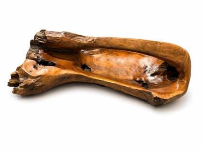 HLHF Teak Wood Handle Bowl Accessories Furniture Store Burlington Ontario Near Me 