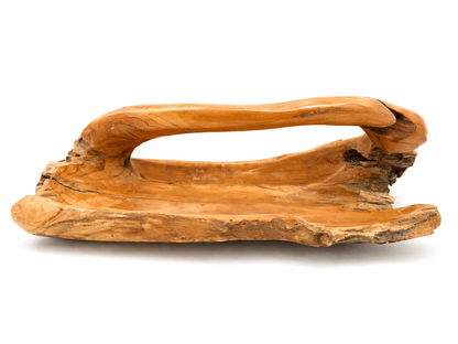 HLHF Teak Wood Handle Bowl Accessories Furniture Store Burlington Ontario Near Me 
