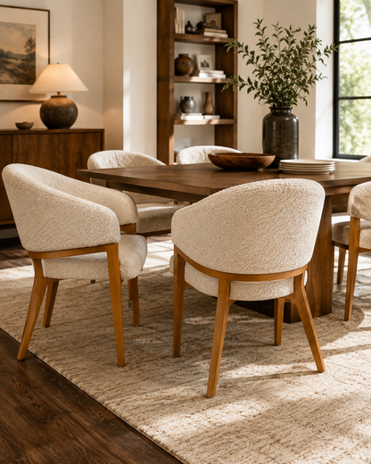 HLHF Azalea Sand Arm Dining Chair Dining Furniture Store Burlington Ontario Near Me 
