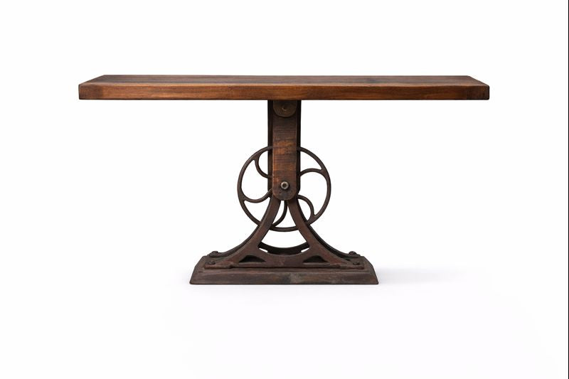 HLHF Whitley Reclaimed Wood Console Occasional Furniture Store Burlington Ontario Near Me 