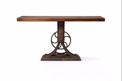 HLHF Whitley Reclaimed Wood Console Occasional Furniture Store Burlington Ontario Near Me 