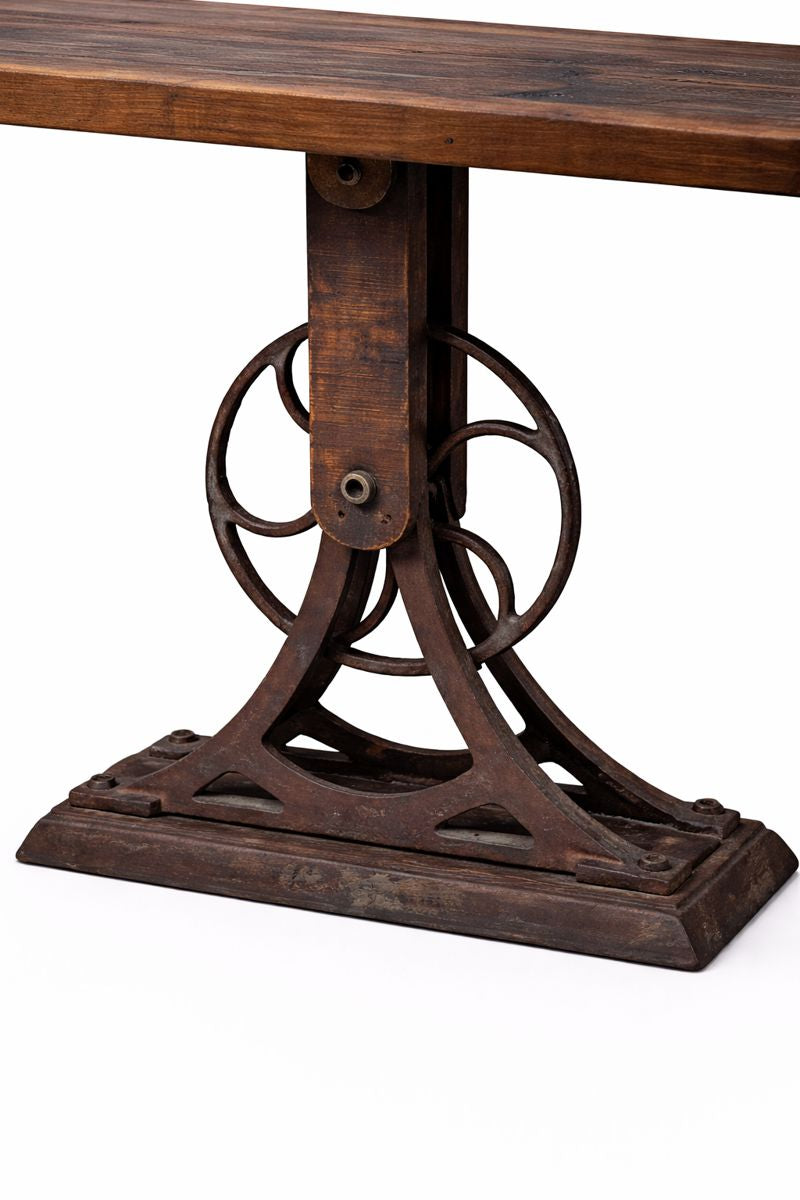 HLHF Whitley Reclaimed Wood Console Occasional Furniture Store Burlington Ontario Near Me 