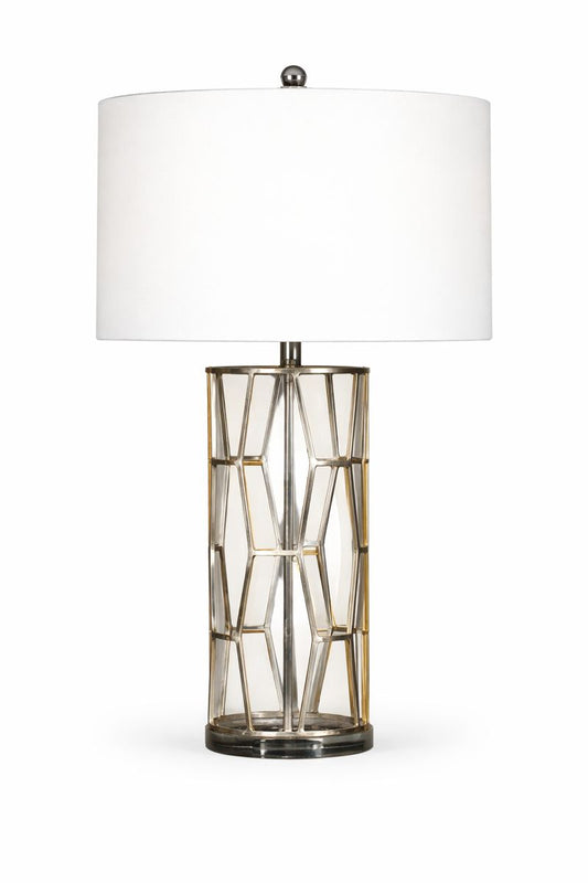 HLHF Silver Leaf Table Lamp (RT14316) Lighting Furniture Store Burlington Ontario Near Me 