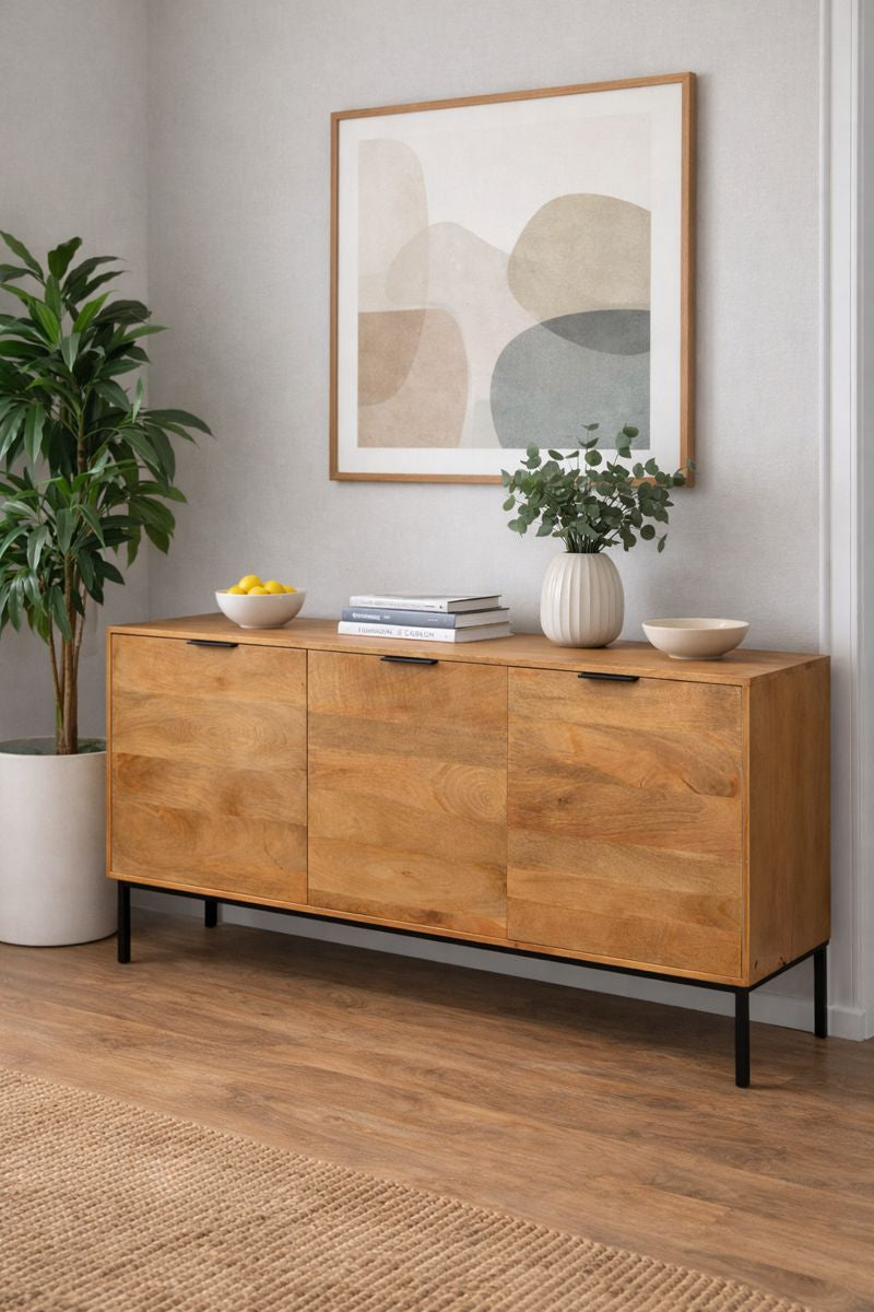 HLHF 1117 3-Door Sideboard Sideboards & Buffets Furniture Store Burlington Ontario Near Me 