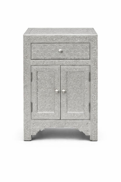 HLHF Embossed Metal Table Occasional Furniture Store Burlington Ontario Near Me 