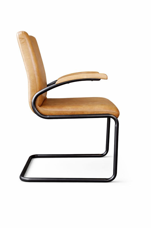 HLHF Charlotte Leather Arm Chair Accent Chairs, Dining Furniture Store Burlington Ontario Near Me 