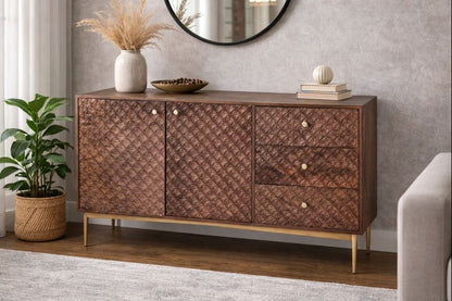 HLHF Carved Buffet Sideboards & Buffets Furniture Store Burlington Ontario Near Me 