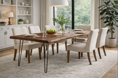 HLHF Vail Live Edge Dining Table Dining Furniture Store Burlington Ontario Near Me 