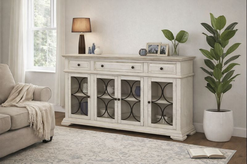 HLHF Bonanza Ivory Buffet Dining Furniture Store Burlington Ontario Near Me 