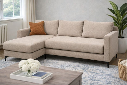 HLHF Dawson Fabric Sectional Living Furniture Store Burlington Ontario Near Me 