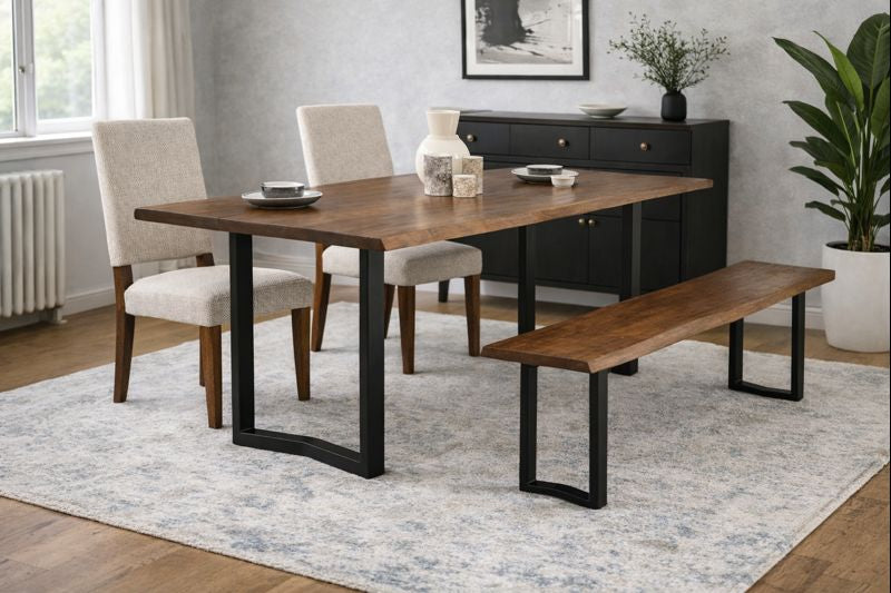 HLHF Pemberton Dining Bench Dining Furniture Store Burlington Ontario Near Me 