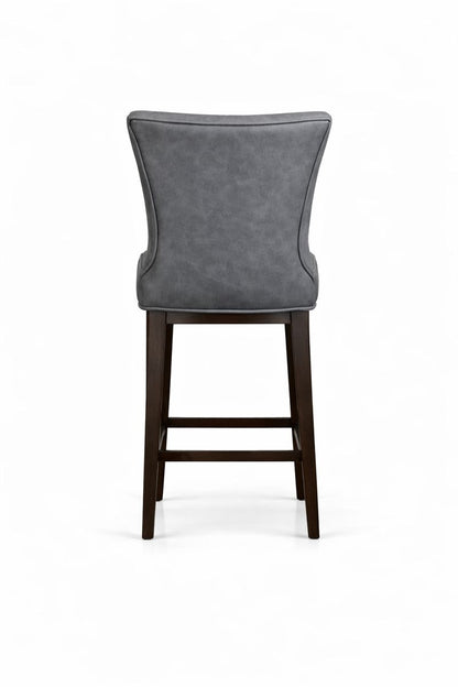 HLHF Coated Fabric Swivel Stool - Charcoal Stools & Bars Furniture Store Burlington Ontario Near Me 