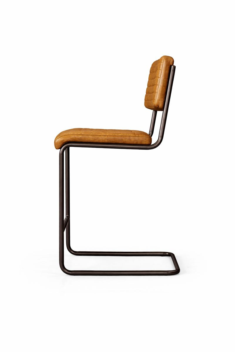 HLHF Dover Leather Stool - Whiskey Stools & Bars Furniture Store Burlington Ontario Near Me 