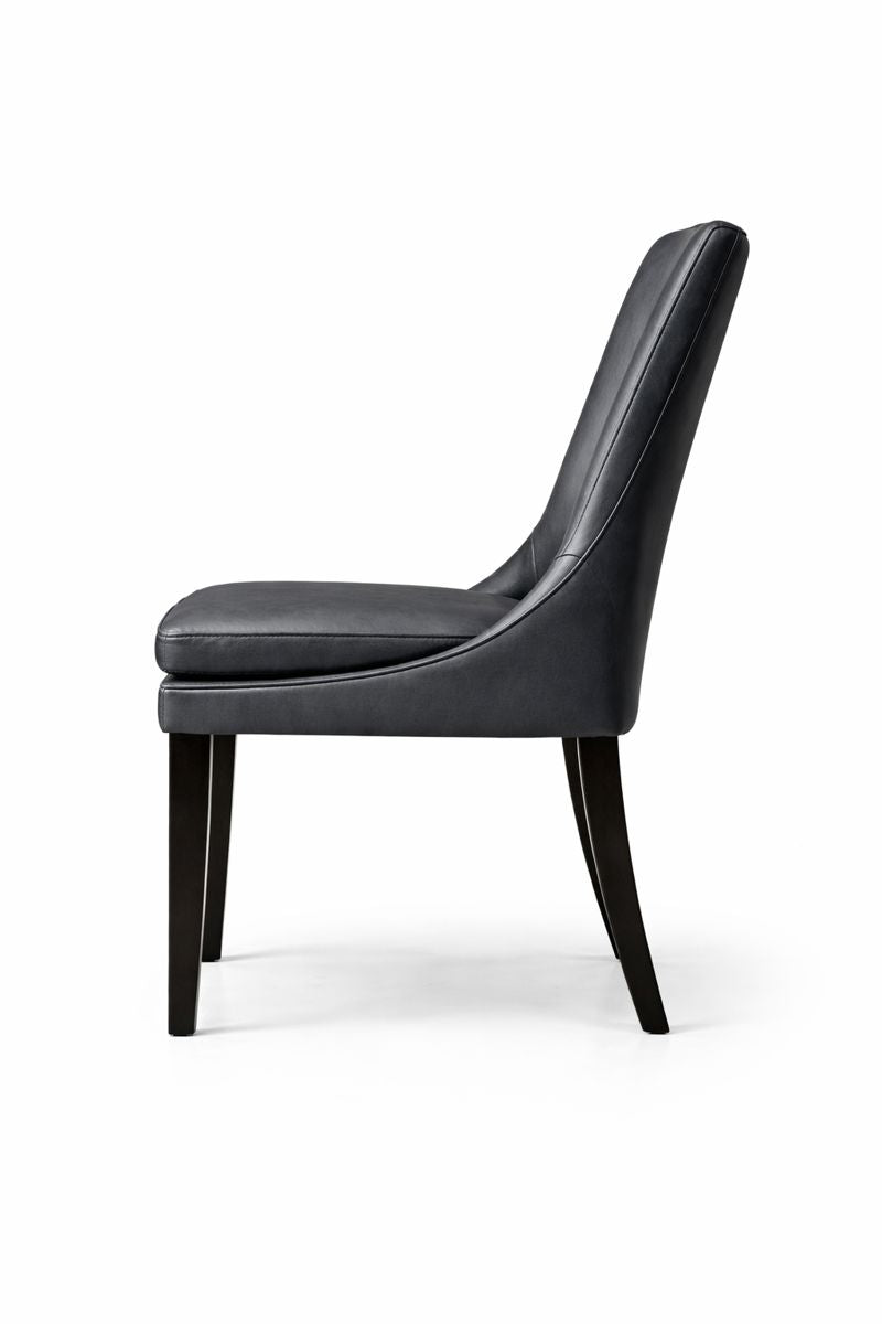 HLHF Coated Fabric Dining Chair - Charcoal Dining Furniture Store Burlington Ontario Near Me 