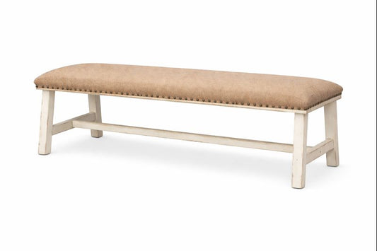 HLHF 1022 Fabric Accent Bench - Floor Model Occasional, Sale Furniture Store Burlington Ontario Near Me 