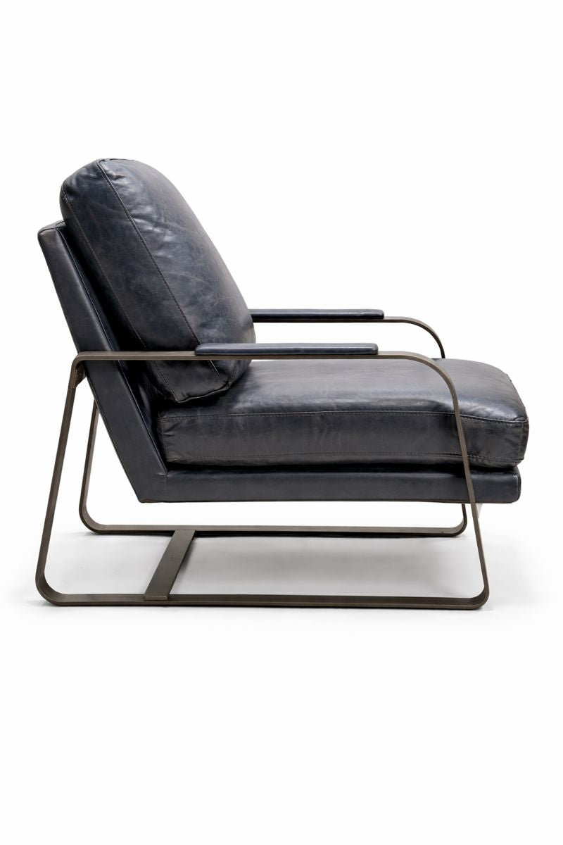 HLHF Tinny Leather Accent Chair - FLOOR MODEL Accent Chairs, Living, Sale Furniture Store Burlington Ontario Near Me 