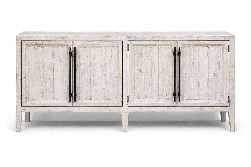 HLHF Colony 4 Door Console - Black & White New Arrivals, Occasional, Sideboards & Buffets Furniture Store Burlington Ontario Near Me 