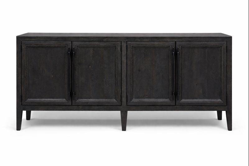 HLHF Colony 4 Door Console - Black & White New Arrivals, Occasional, Sideboards & Buffets Furniture Store Burlington Ontario Near Me 