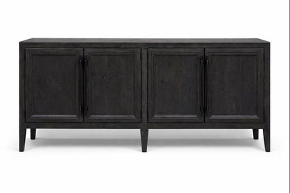 HLHF Colony 4 Door Console - Black & White New Arrivals, Occasional, Sideboards & Buffets Furniture Store Burlington Ontario Near Me 