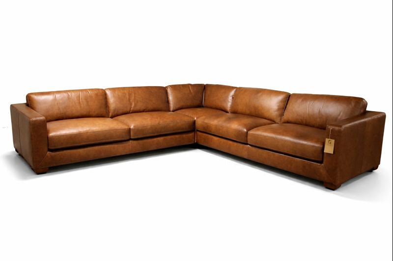 HLHF Old Saddle Leather Sectional Living, New Arrivals Furniture Store Burlington Ontario Near Me 