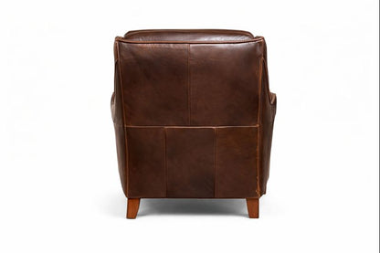 HLHF Sandcherry Leather Chair Accent Chairs, Living, Sale Furniture Store Burlington Ontario Near Me 