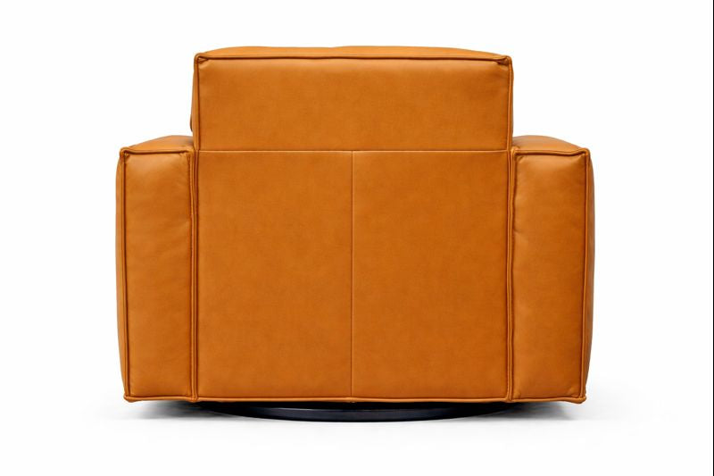 HLHF W1372 Leather Swivel Chair - Oslo Antelope Accent Chairs, Living, New Arrivals Furniture Store Burlington Ontario Near Me 