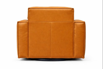 HLHF W1372 Leather Swivel Chair - Oslo Antelope Accent Chairs, Living, New Arrivals Furniture Store Burlington Ontario Near Me 