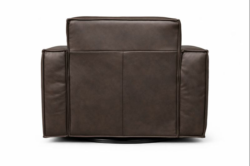 HLHF W1372 Leather Swivel Chair - Oslo Mountain Accent Chairs, Living, New Arrivals Furniture Store Burlington Ontario Near Me 