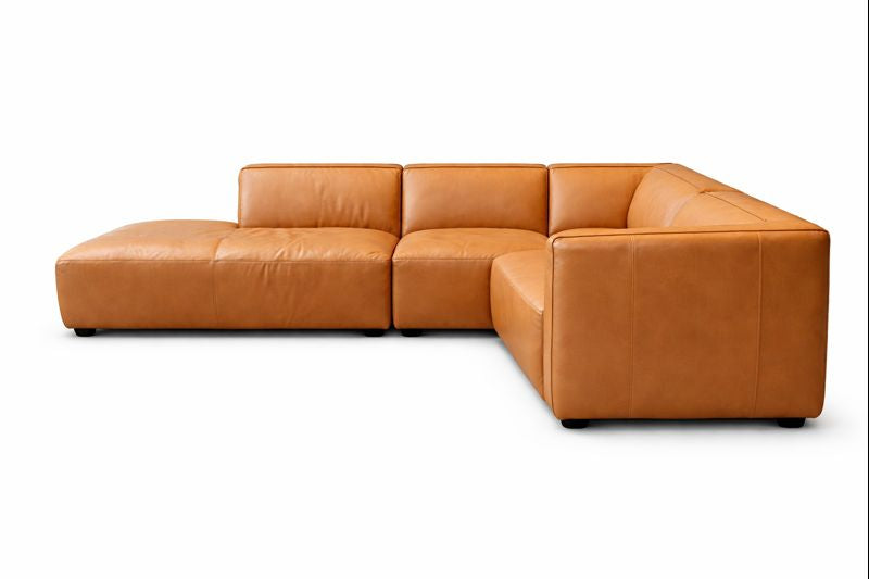 HLHF Oslo Antelope Leather Sectional Living Furniture Store Burlington Ontario Near Me 