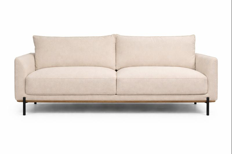 HLHF Mellow Ivory Fabric Sofa Living Furniture Store Burlington Ontario Near Me 