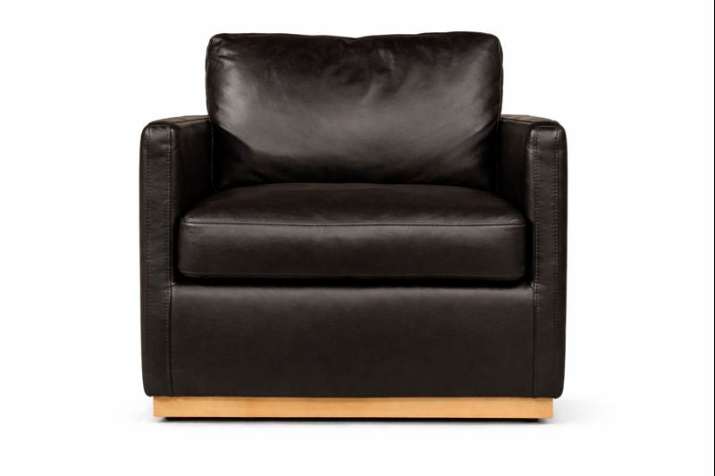 HLHF Club Swivel Accent Chair - Black Accent Chairs, Living Furniture Store Burlington Ontario Near Me 