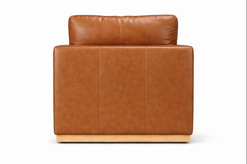 HLHF Club Swivel Accent Chair - Whiskey Tan Accent Chairs, Living Furniture Store Burlington Ontario Near Me 