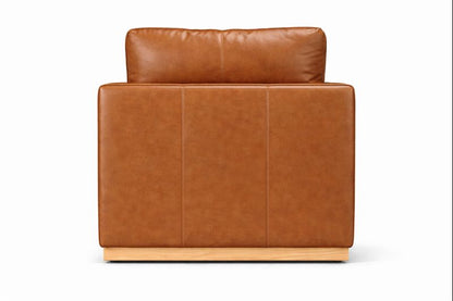 HLHF Club Swivel Accent Chair - Whiskey Tan Accent Chairs, Living Furniture Store Burlington Ontario Near Me 