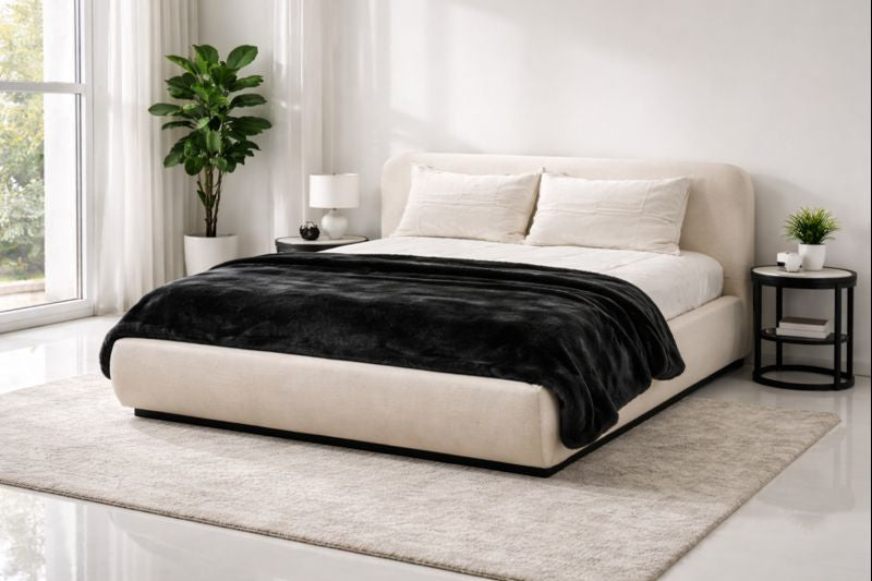 HLHF California Upholstered Bed Bedroom Furniture Store Burlington Ontario Near Me 