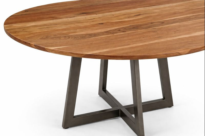 HLHF Salerno Round Dining Table Dining Furniture Store Burlington Ontario Near Me 