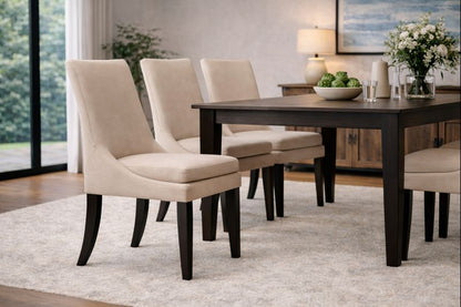 HLHF Modern Parsons Dining Chair - Linen Dining Furniture Store Burlington Ontario Near Me 