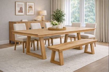 HLHF Belmont Dining Bench Dining Furniture Store Burlington Ontario Near Me 