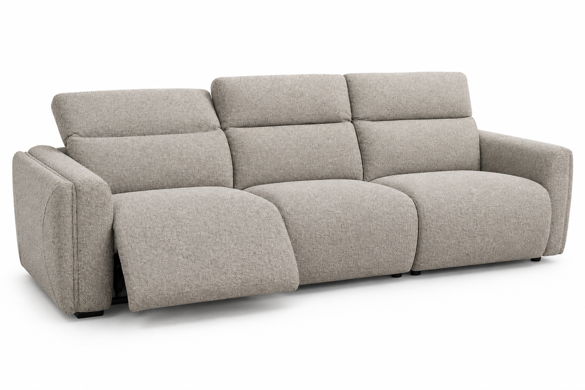 HLHF Tasmin Earth Electric Motion 3 Piece Sofa Living, New Arrivals Furniture Store Burlington Ontario Near Me 