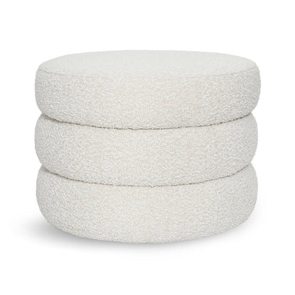 HLHF Fillo Bouclé Ottoman X Grey Home Accessories, Grey Home, New Arrivals, Occasional Furniture Store Burlington Ontario Near Me 