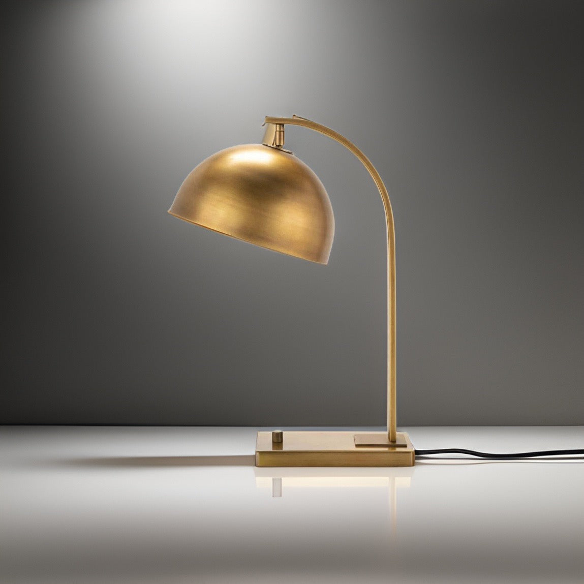 HLHF Otto Desk Lamp - Black and Gold Lighting, Office Furniture Store Burlington Ontario Near Me 