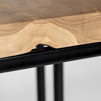 HLHF Natura Arc Table - Bleached Living, New Arrivals, Occasional, Side Table Furniture Store Burlington Ontario Near Me 