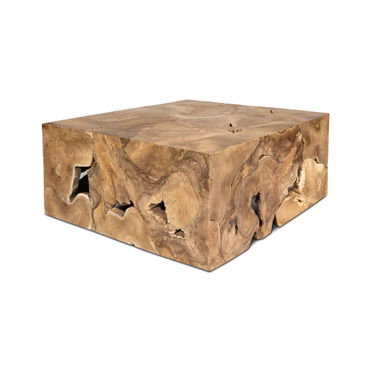 HLHF Bleached Natura Flow Square Coffee Table x Grey Home Coffee Table, Grey Home, Living, New Arrivals, Occasional Furniture Store Burlington Ontario Near Me 