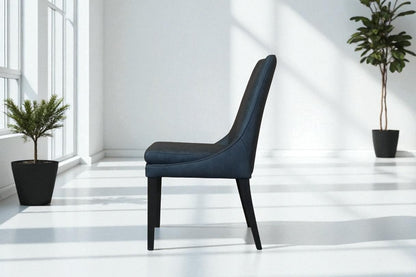 HLHF 1229 Coated Fabric Dining Chair - Charcoal Dining Furniture Store Burlington Ontario Near Me 