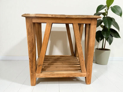 HLHF Bleached Pine Side Table Occasional, Sale Furniture Store Burlington Ontario Near Me 