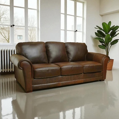 HLHF Mark Leather Sofa Living Furniture Store Burlington Ontario Near Me 
