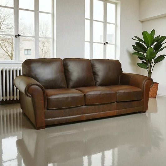 HLHF Mark Leather Sofa Living Furniture Store Burlington Ontario Near Me 