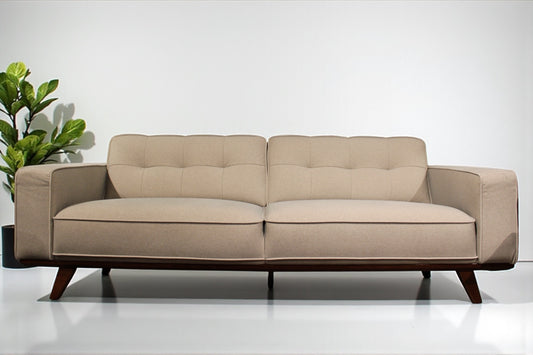 HLHF Tufted Vesper Sand Sofa Living Furniture Store Burlington Ontario Near Me 