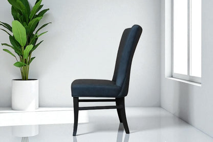 HLHF Y555 Klyde 55 Coated Fabric Dining Chair - Charcoal Dining Furniture Store Burlington Ontario Near Me 