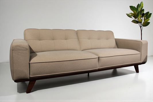 HLHF Tufted Vesper Sand Sofa Living Furniture Store Burlington Ontario Near Me 