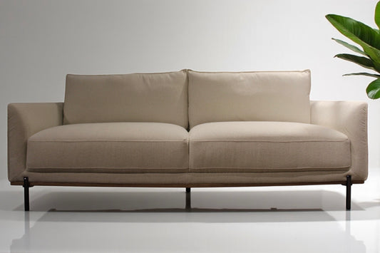HLHF Mellow Ivory Fabric Sofa Living Furniture Store Burlington Ontario Near Me 